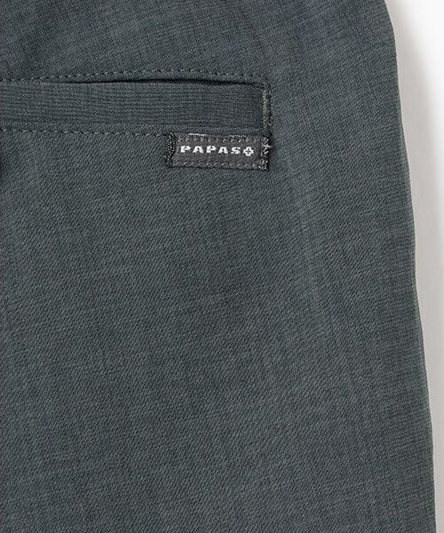 PAPAS / パパス テーラードジャケット | ポリエステルストレッチクロス ノータックパンツ | 詳細6