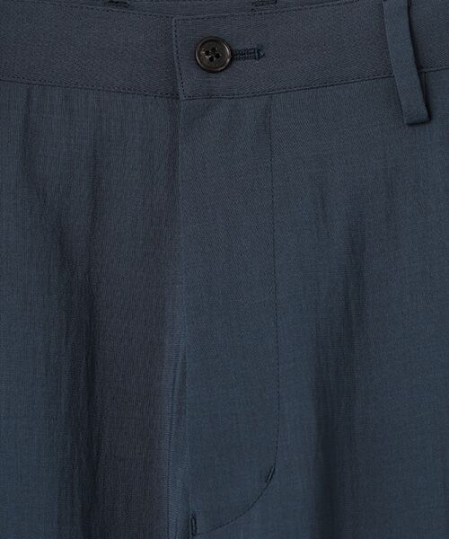 PAPAS / パパス テーラードジャケット | ポリエステルストレッチクロス ノータックパンツ | 詳細10