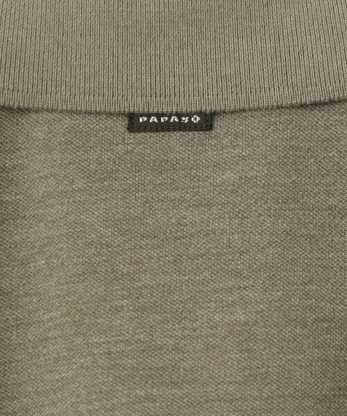 PAPAS / パパス ポロシャツ | クールマックスエコメイド 半袖ポロシャツ | 詳細16