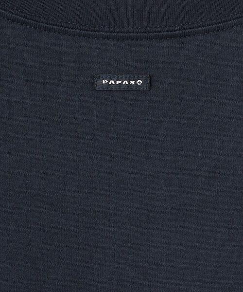 PAPAS / パパス Tシャツ | 40/2CLASSIC天竺 ドッグモチーフ プリントTシャツ | 詳細7