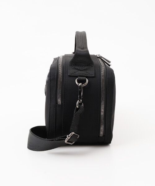 PAPAS / パパス ポーチ | ナイロンギャバ 3WAYハンドルラウンドポーチ | 詳細2