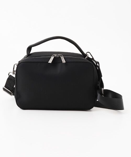 PAPAS / パパス ポーチ | ナイロンギャバ 3WAYハンドルラウンドポーチ | 詳細3