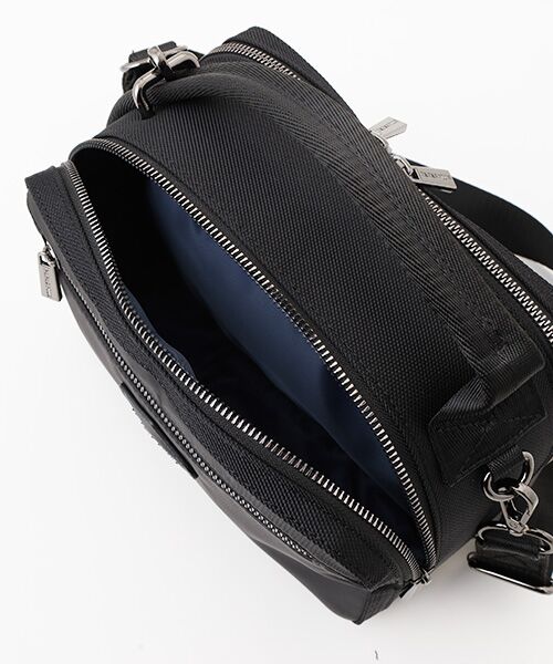PAPAS / パパス ポーチ | ナイロンギャバ 3WAYハンドルラウンドポーチ | 詳細7