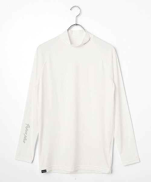 PAPAS / パパス Tシャツ | コンチェロナイロン インナーTシャツ（シロ）