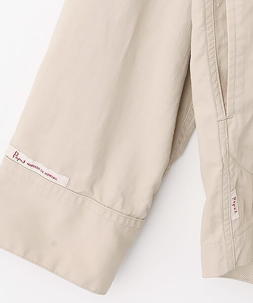 PAPAS / パパス ブルゾン | 強撚ムラコットンツイル フード付きブルゾン | 詳細4