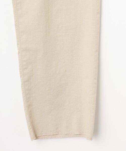 PAPAS / パパス その他パンツ | 強撚ムラコットンツイル ノータックパンツ | 詳細3