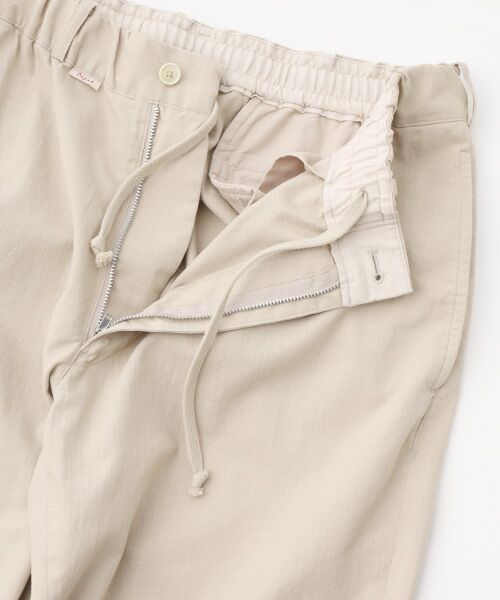 PAPAS / パパス その他パンツ | 強撚ムラコットンツイル ノータックパンツ | 詳細5