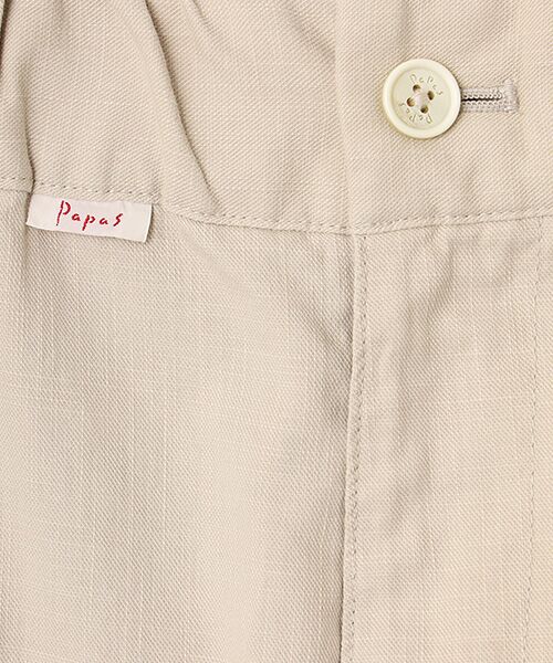 PAPAS / パパス その他パンツ | 強撚ムラコットンツイル ノータックパンツ | 詳細6