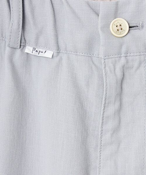 PAPAS / パパス その他パンツ | 強撚ムラコットンツイル ノータックパンツ | 詳細7