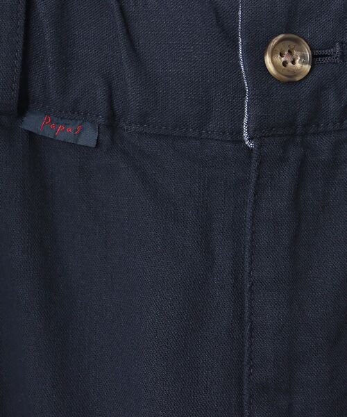 PAPAS / パパス その他パンツ | 強撚ムラコットンツイル ノータックパンツ | 詳細9