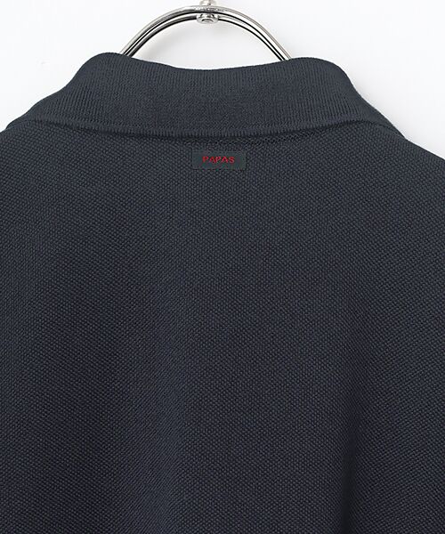 PAPAS / パパス ポロシャツ | ●定番●鹿の子 半袖ポロシャツ | 詳細22
