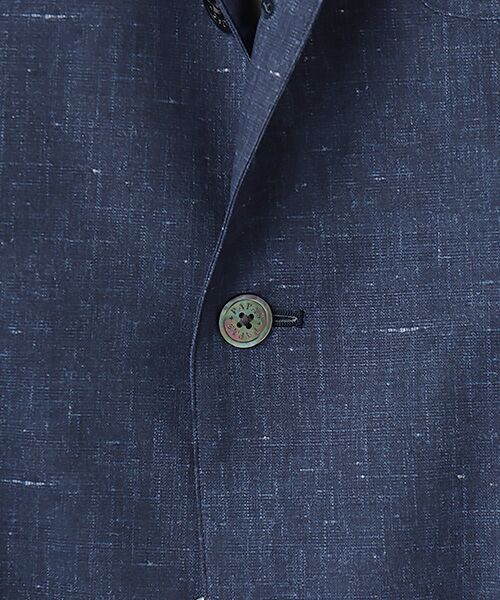 PAPAS / パパス テーラードジャケット | メッシュプリント 3つ釦段返りジャケット | 詳細1