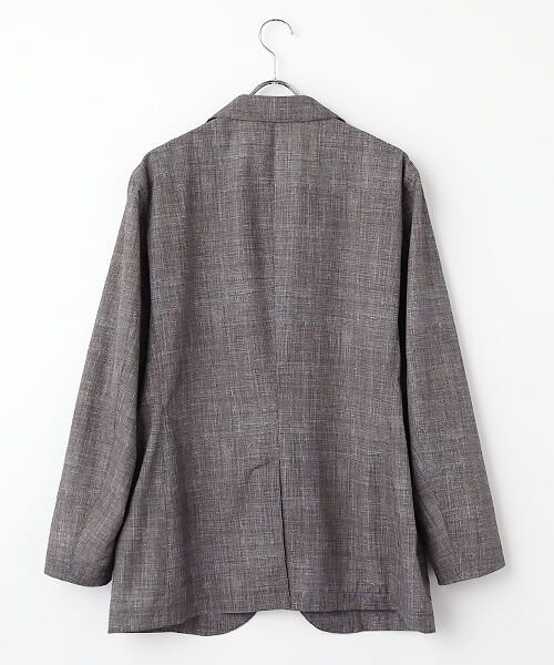 PAPAS / パパス テーラードジャケット | メッシュプリント 3つ釦段返りジャケット | 詳細2