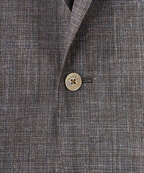 PAPAS / パパス テーラードジャケット | メッシュプリント 3つ釦段返りジャケット | 詳細6