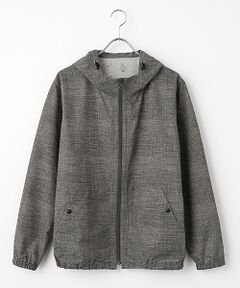 PAPAS / パパス ブルゾン | メッシュプリント ポケッタブルパーカー