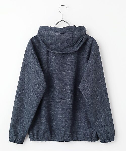 PAPAS / パパス ブルゾン | メッシュプリント ポケッタブルパーカー | 詳細1