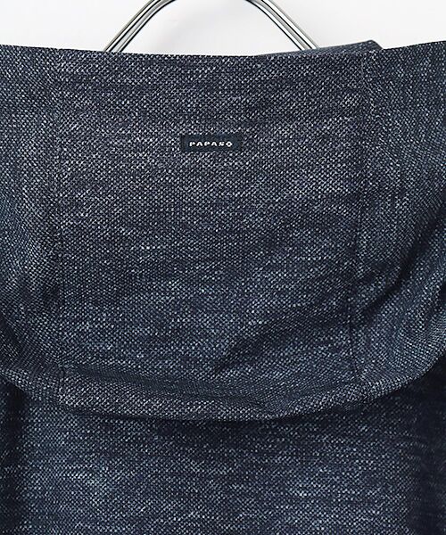 PAPAS / パパス ブルゾン | メッシュプリント ポケッタブルパーカー | 詳細6