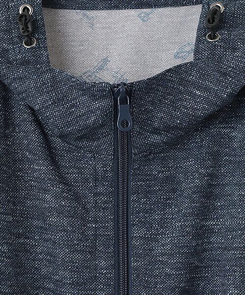 PAPAS / パパス ブルゾン | メッシュプリント ポケッタブルパーカー | 詳細7