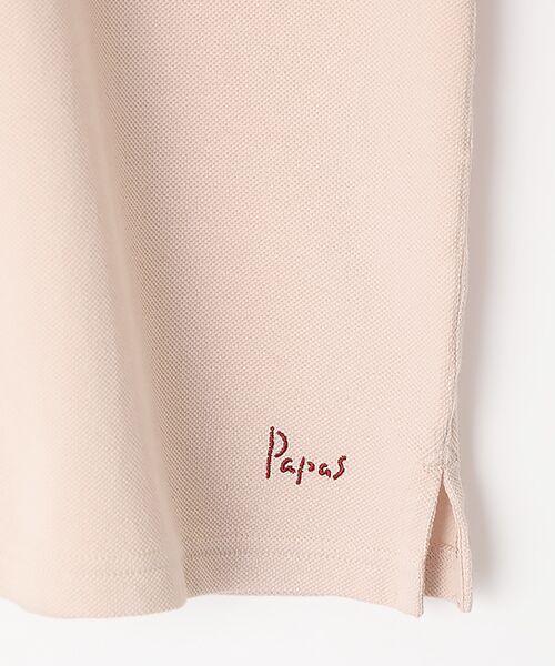 PAPAS / パパス ポロシャツ | 40/2鹿の子 半袖ポロシャツ | 詳細4