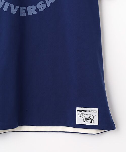 PAPAS / パパス Tシャツ | 40/2マイルド天竺 リバーシブルTシャツ | 詳細4