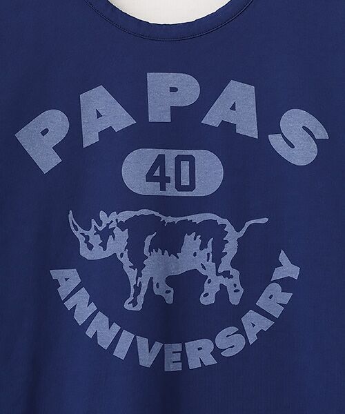 PAPAS / パパス Tシャツ | 40/2マイルド天竺 リバーシブルTシャツ | 詳細6