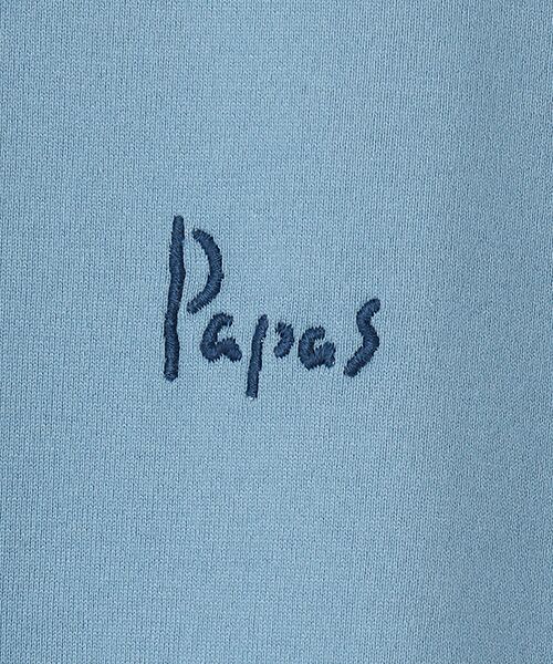 PAPAS / パパス Tシャツ | PAPASロゴ タリイ天竺 半袖Tシャツ | 詳細10