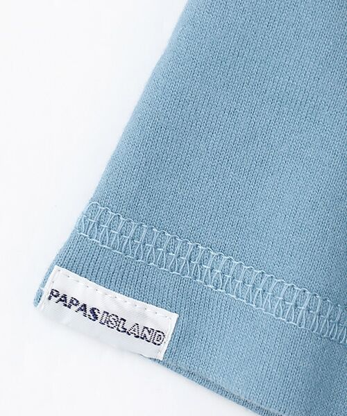 PAPAS / パパス Tシャツ | PAPASロゴ タリイ天竺 半袖Tシャツ | 詳細11