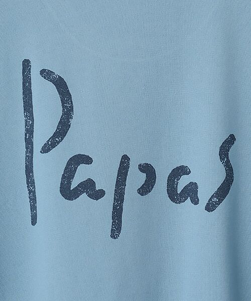 PAPAS / パパス Tシャツ | PAPASロゴ タリイ天竺 半袖Tシャツ | 詳細12