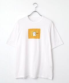PAPAS / パパス Tシャツ | CLASSIC天竺 クマモチーフ 半袖Ｔシャツ