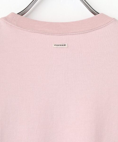 PAPAS / パパス Tシャツ | CLASSIC天竺 クマモチーフ 半袖Ｔシャツ | 詳細5