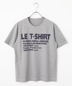 PAPAS / パパス Tシャツ | 天竺 グラフィックロゴ 半袖Ｔシャツ