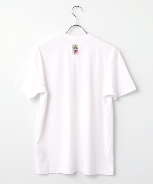 PAPAS / パパス Tシャツ | アスレチックイメージプリント 半袖Ｔシャツ | 詳細1