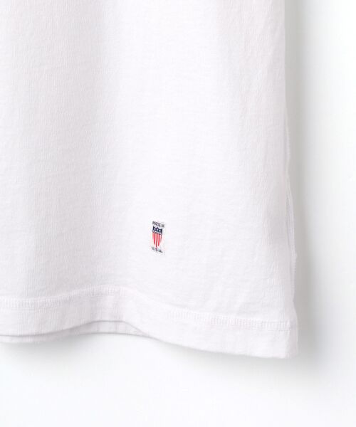 PAPAS / パパス Tシャツ | アスレチックイメージプリント 半袖Ｔシャツ | 詳細3