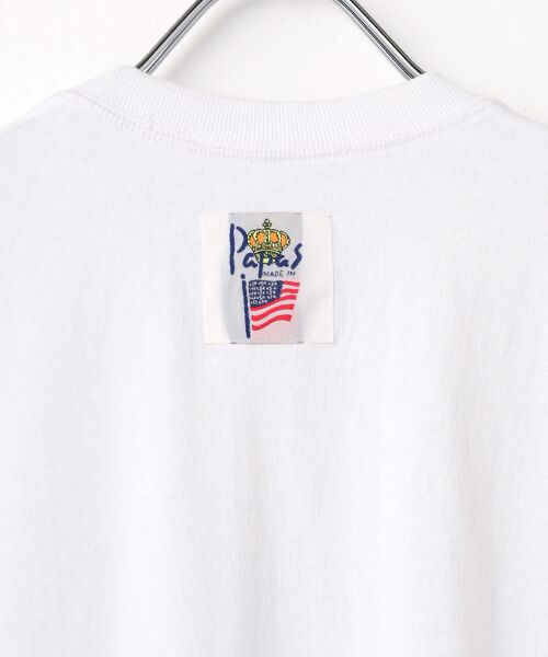 PAPAS / パパス Tシャツ | アスレチックイメージプリント 半袖Ｔシャツ | 詳細5