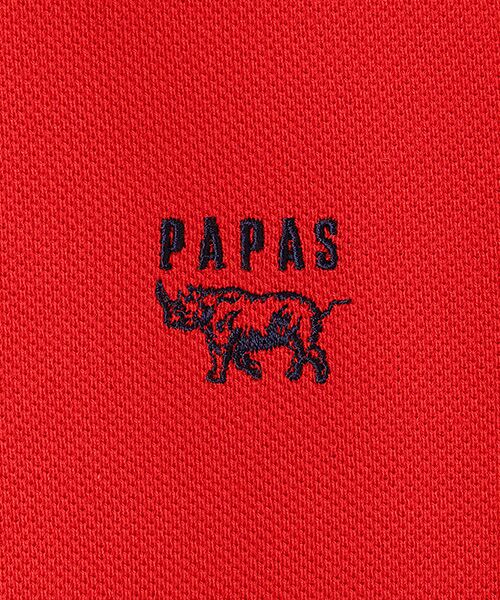 PAPAS / パパス ポロシャツ | 鹿の子 長袖ポロシャツ | 詳細11