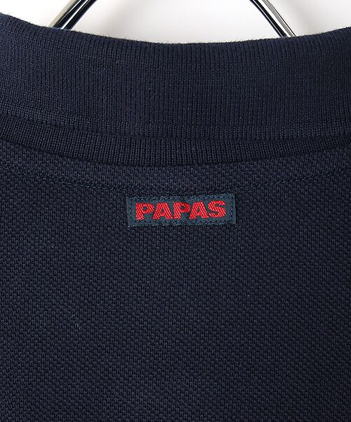 PAPAS / パパス ポロシャツ | 鹿の子 長袖ポロシャツ | 詳細12