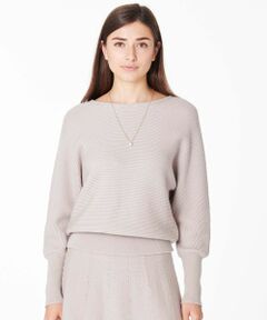 ライトウール ニットプルオーバー