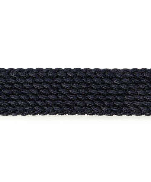 エラスティックベルト レザー巻きバックル
