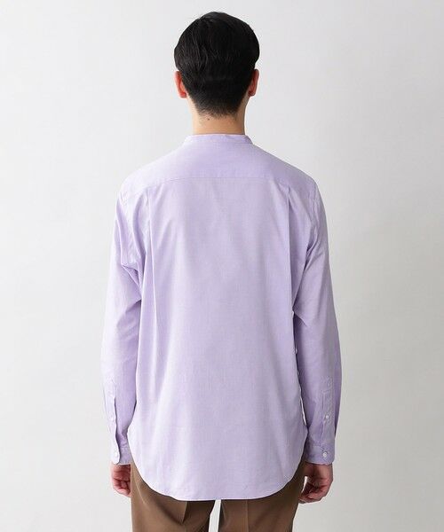 TOM FORD カジュアルシャツ 38(S位) 紫x茶x白(チェック)