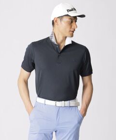 【GOLF】シャドウパケ柄ジャカードポロシャツ