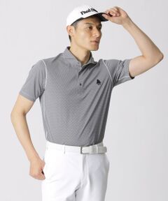 【GOLF】ジオメトリックプリントカッタウェイポロシャツ