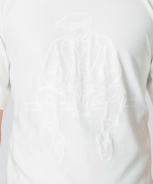 Paul Stuart / ポール・スチュアート カットソー | MOFパイルモチーフTシャツ | 詳細8