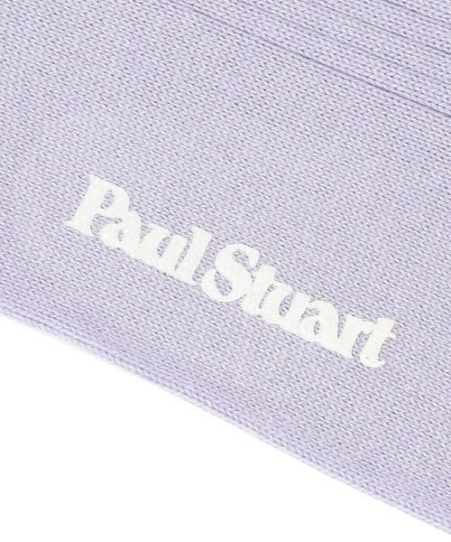 Paul Stuart / ポール・スチュアート その他小物 | MOF刺繍ソリッドカラーソックス | 詳細4