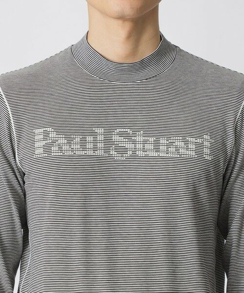 Paul Stuart / ポール・スチュアート カットソー | 【GOLF】レーヨンミックスナイロンストレッチモックネックカットソー/Tシャツ | 詳細8