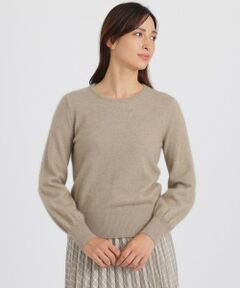 Paul Stuart / ポール・スチュアート ニット・セーター | 【WEB限定】へアリーラメ　クルーネックプルオーバー