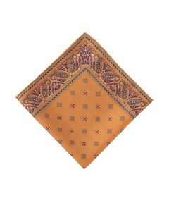 Paul Stuart / ポール・スチュアート その他小物 | 【Nikkei Magazine掲載】ポケットチーフ　小紋ペイズリー柄