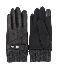 Paul Stuart / ポール・スチュアート 手袋 | レザーコンビグローブ