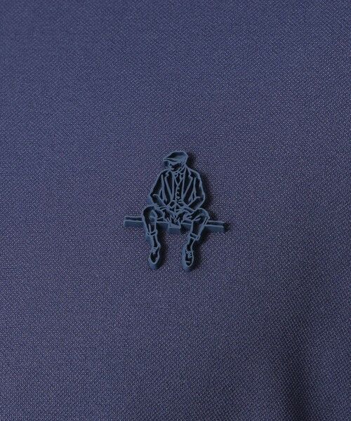 Paul Stuart / ポール・スチュアート カットソー | 【GOLF】カミフバイカラージップポロシャツ(吸水速乾・UVカット) | 詳細7