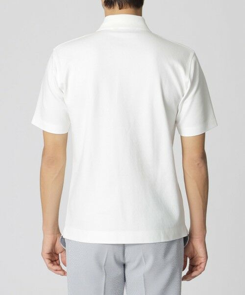 Paul Stuart / ポール・スチュアート カットソー | 「Dress Polo Shirts」パケ柄ドレスポロシャツ | 詳細6