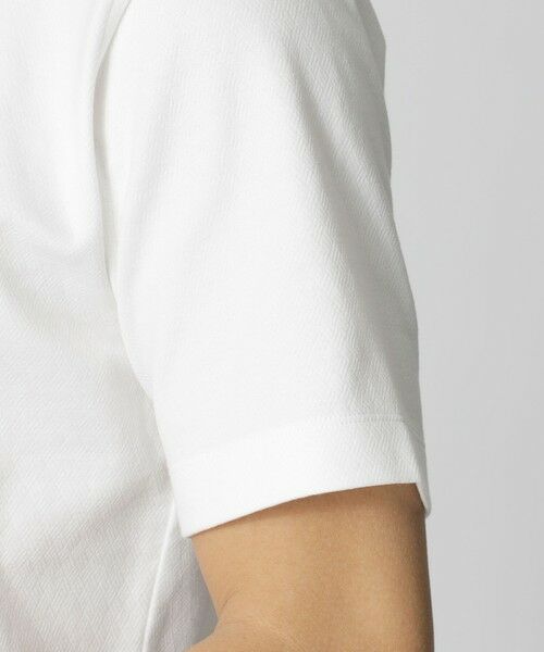 Paul Stuart / ポール・スチュアート カットソー | 「Dress Polo Shirts」パケ柄ドレスポロシャツ | 詳細8